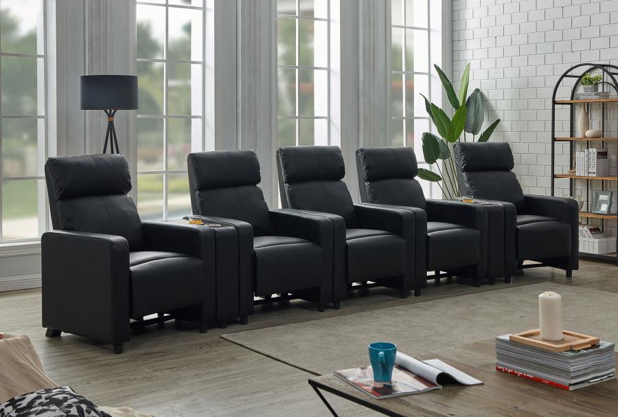 Toohey - Upholstered Tufted Recliner Living Room Set CoasterEveryday