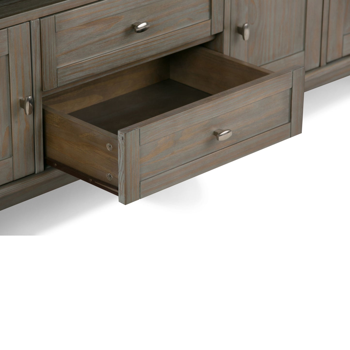 Warm Shaker - Handcrafted TV Media Stand Simpli-Home