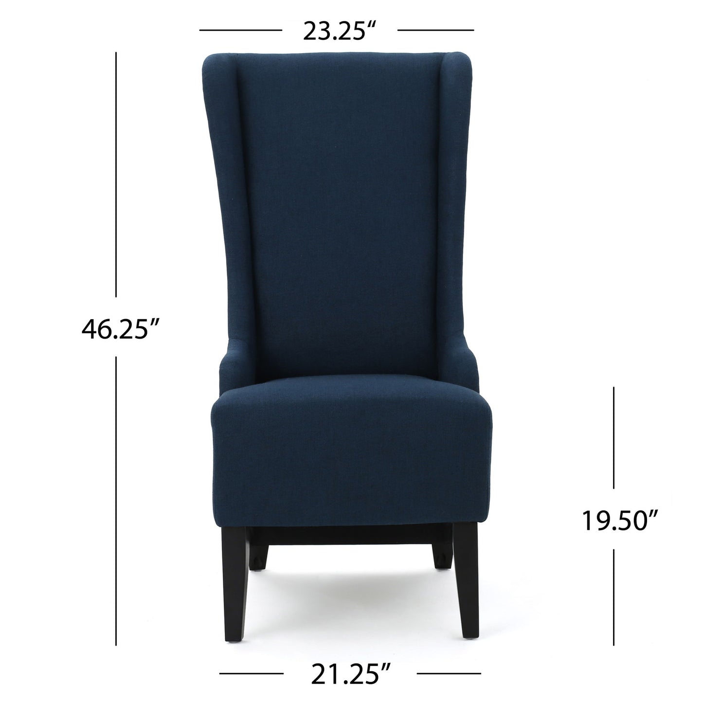 Alight - Upholstered Dining Chair With High Back And Birch Wood Legs (Set of 2) Noble House