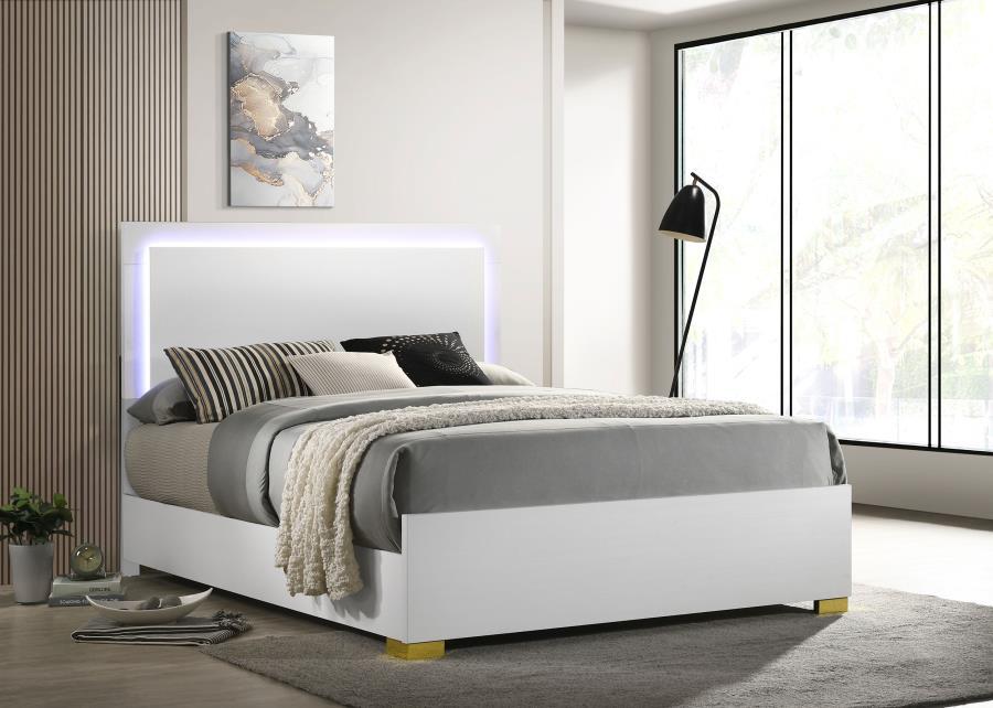 Marceline - Wood LED Panel Bed Coaster Fine Furniture