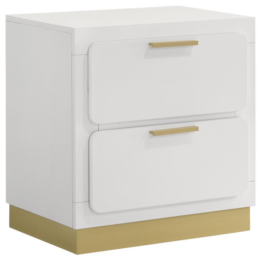 Caraway - 2-Drawer Nightstand Coaster Fine Furniture