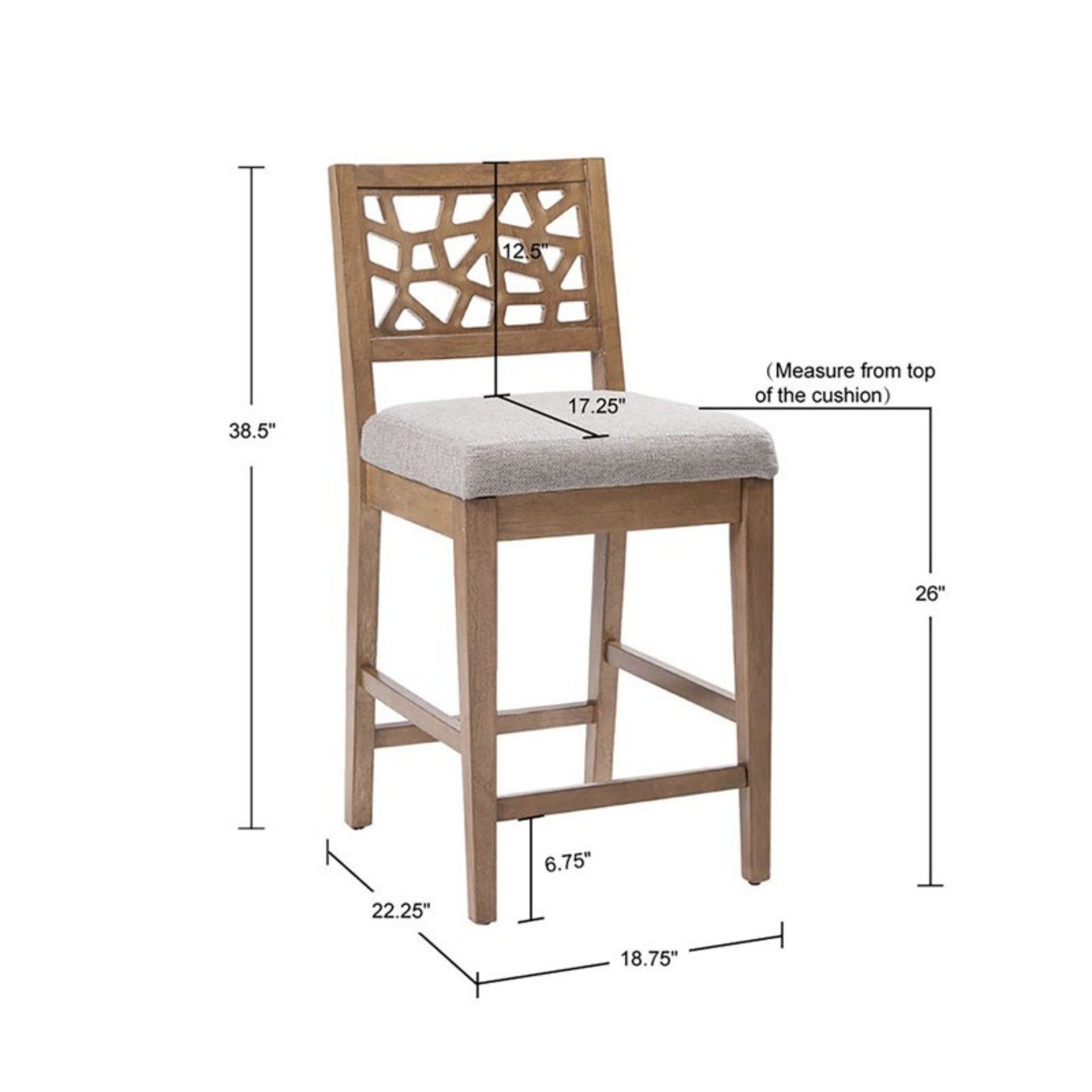 Counter Stool - Light Gray JLA