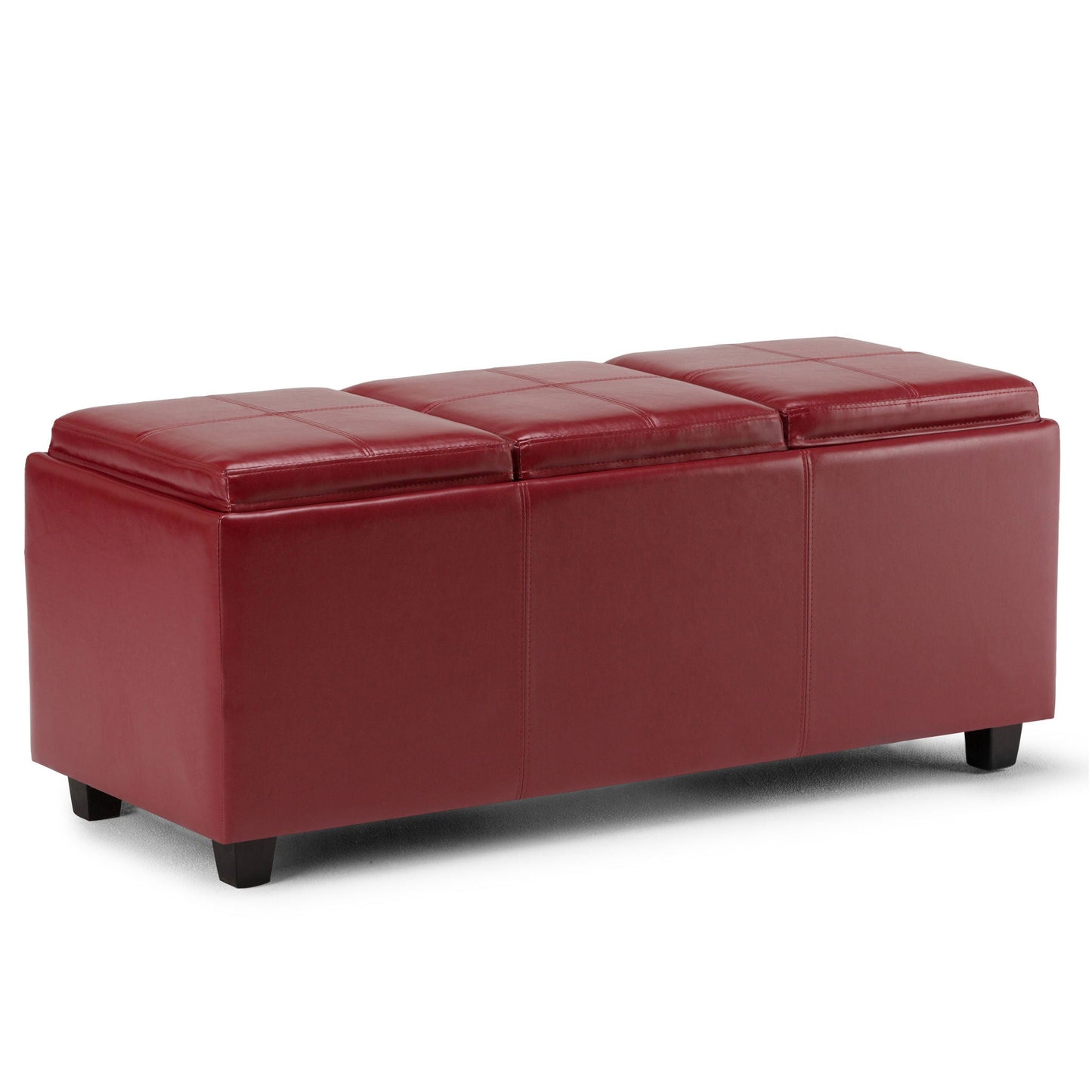 Avalon - Upholstered Storage Ottoman Simpli-Home