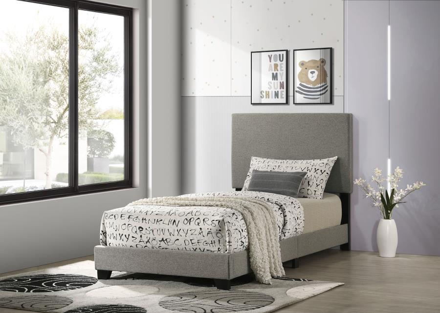 Dorian - Upholstered Panel Bed CoasterEveryday
