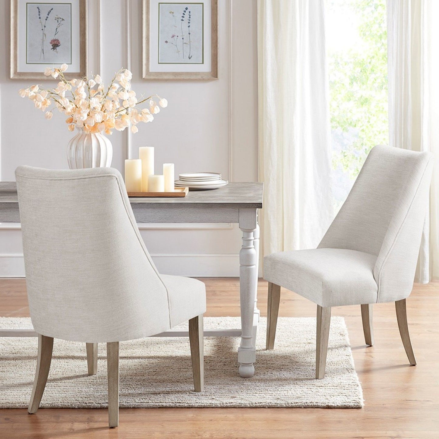 Comfortable Dining Chair Upholstered (Set of 2) JLA