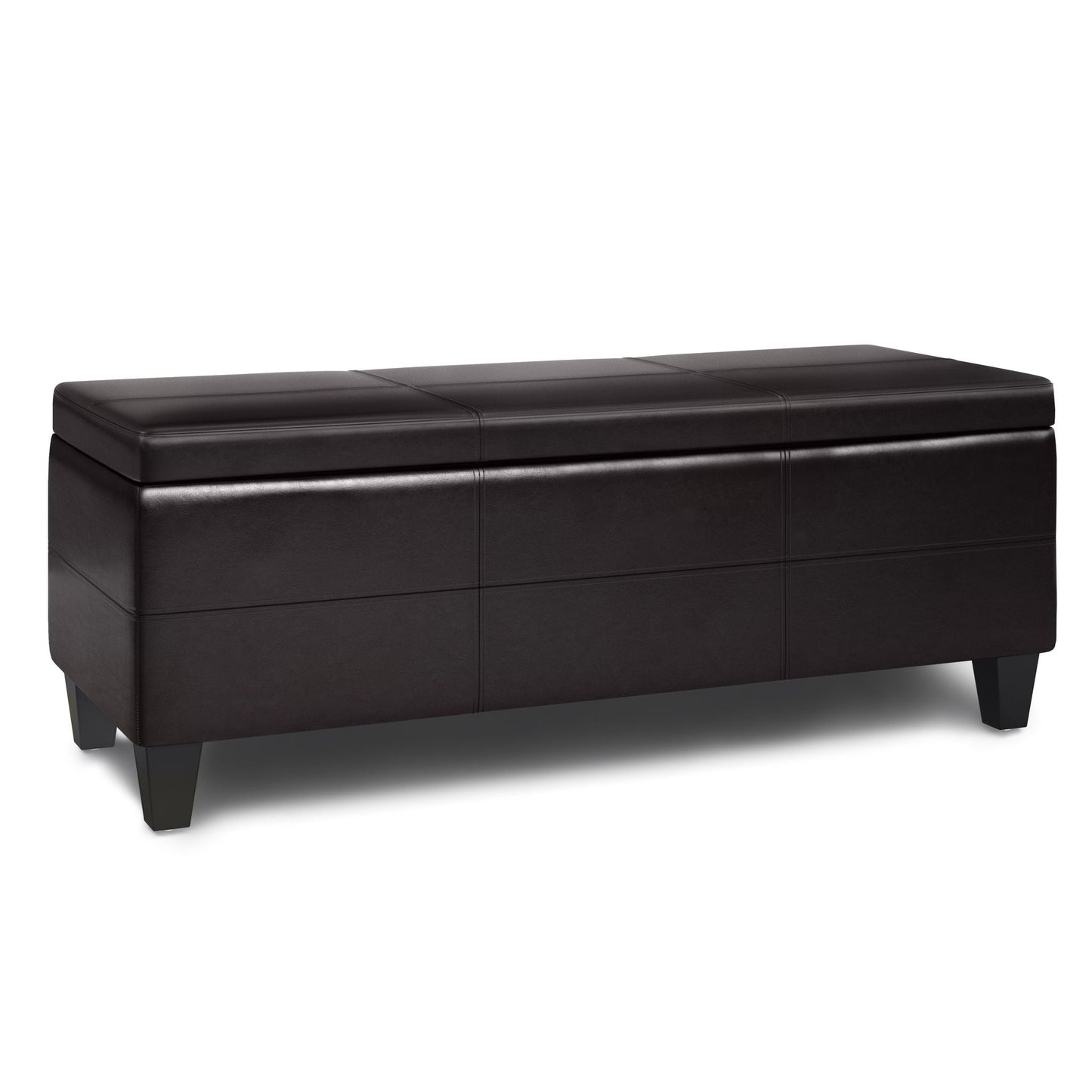 Afton - Large Storage Ottoman Bench Simpli-Home