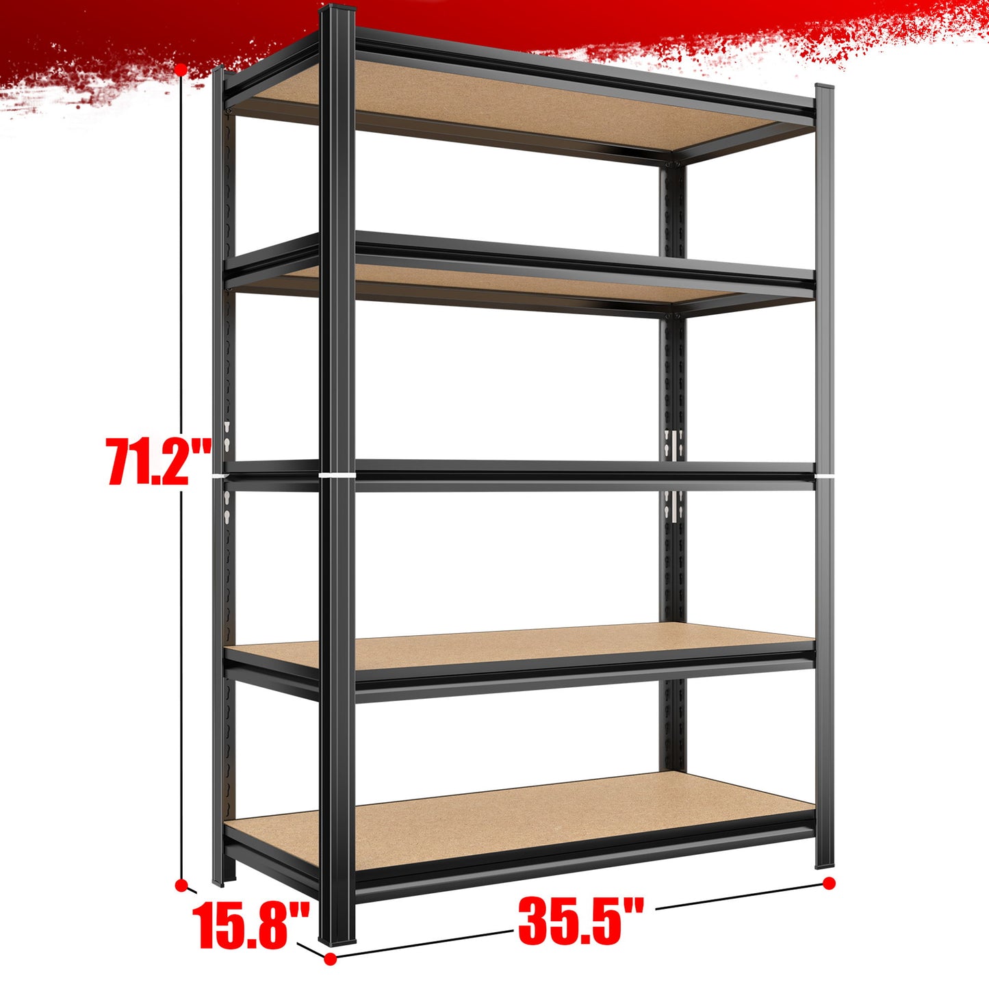 Adjustable Garage Shelf Daily Nest