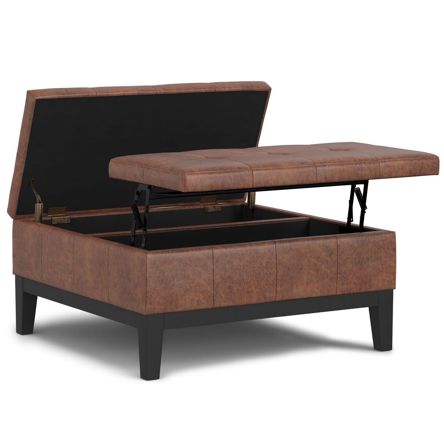 Dover - Multifunctional Lift Top Coffee Table Storage Ottoman Simpli-Home
