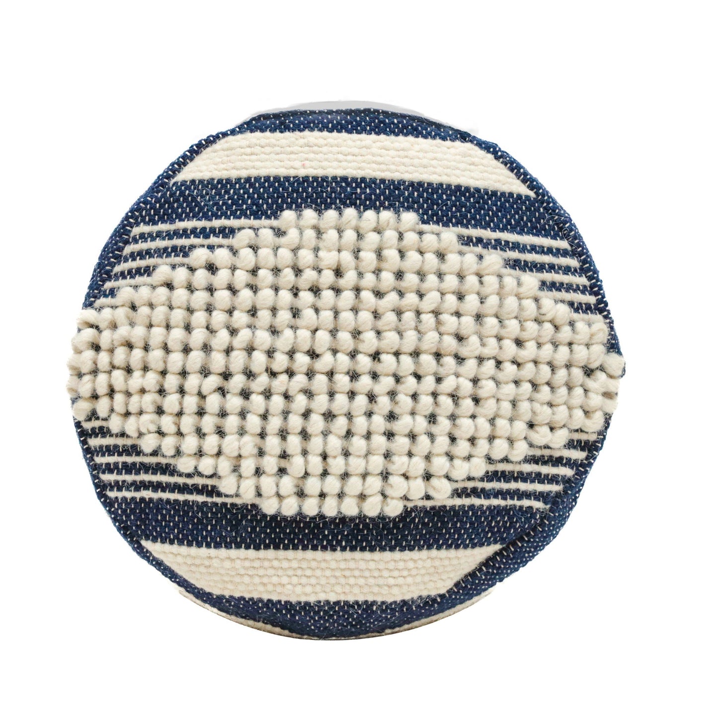 Diamond - Handcrafted Cylindrical Pouf Home Essentials