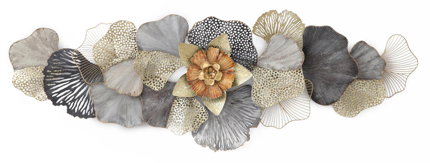 66x23 Metal Wall Decor - Dark Gray - Snoozhouse