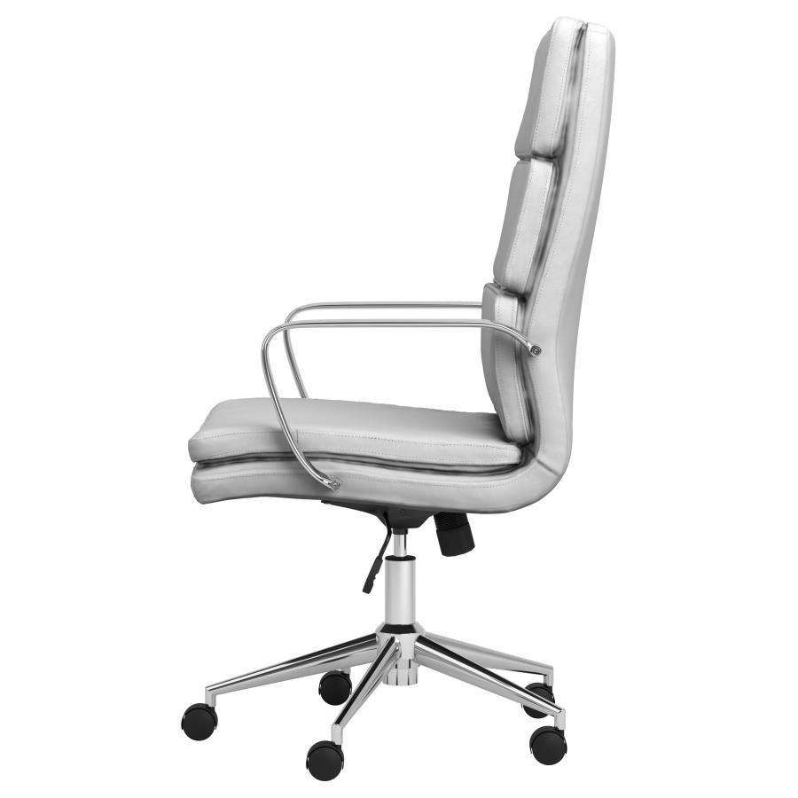 Ximena - Upholstered Adjustable High Back Office Chair CoasterEssence