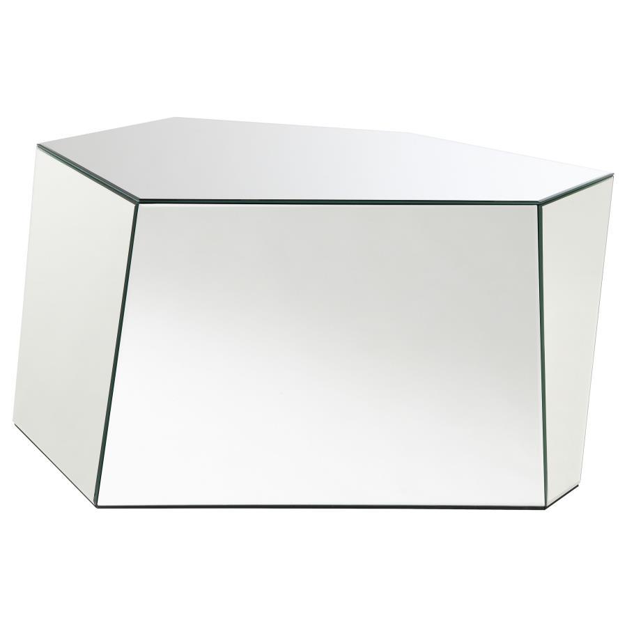 Capella - Mirrored Coffee Table Set Coaster Fine Furniture