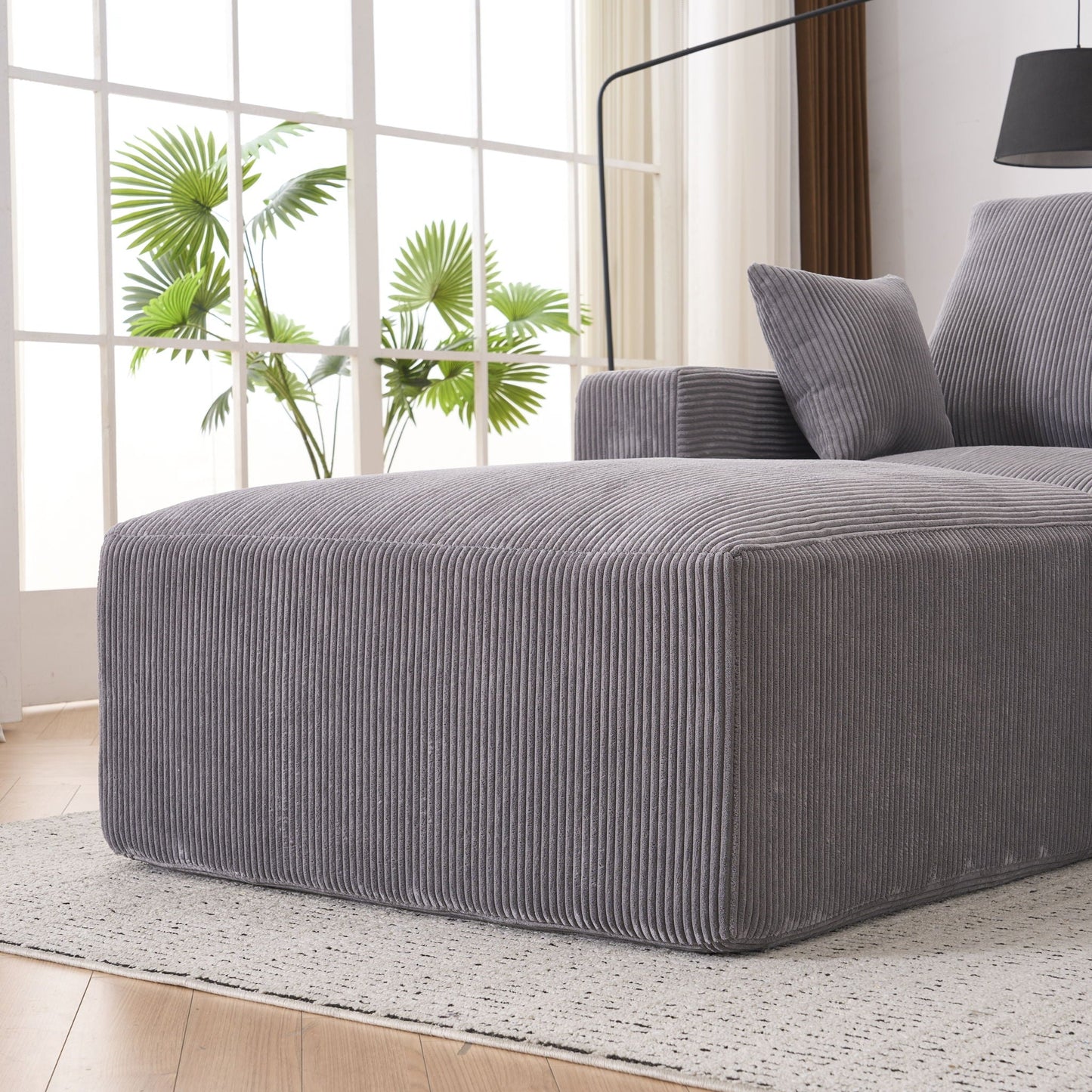 Modular Upholstered Ottomans Home Essentials