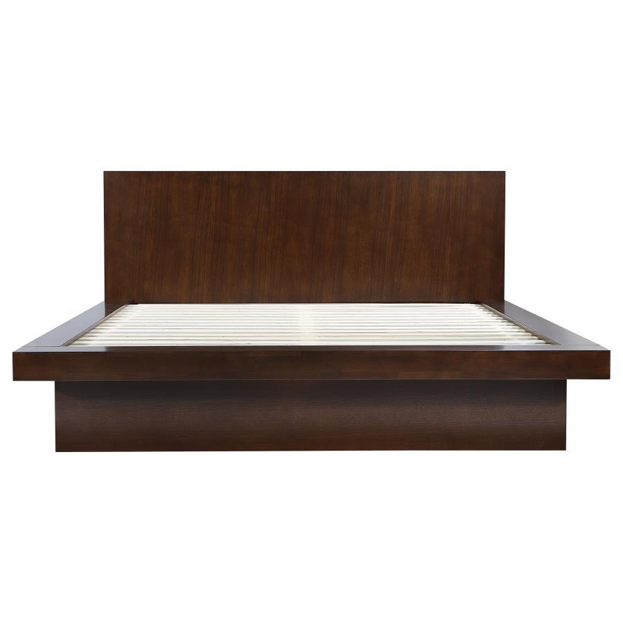 Jessica - Wood LED Panel Bed CoasterEssence