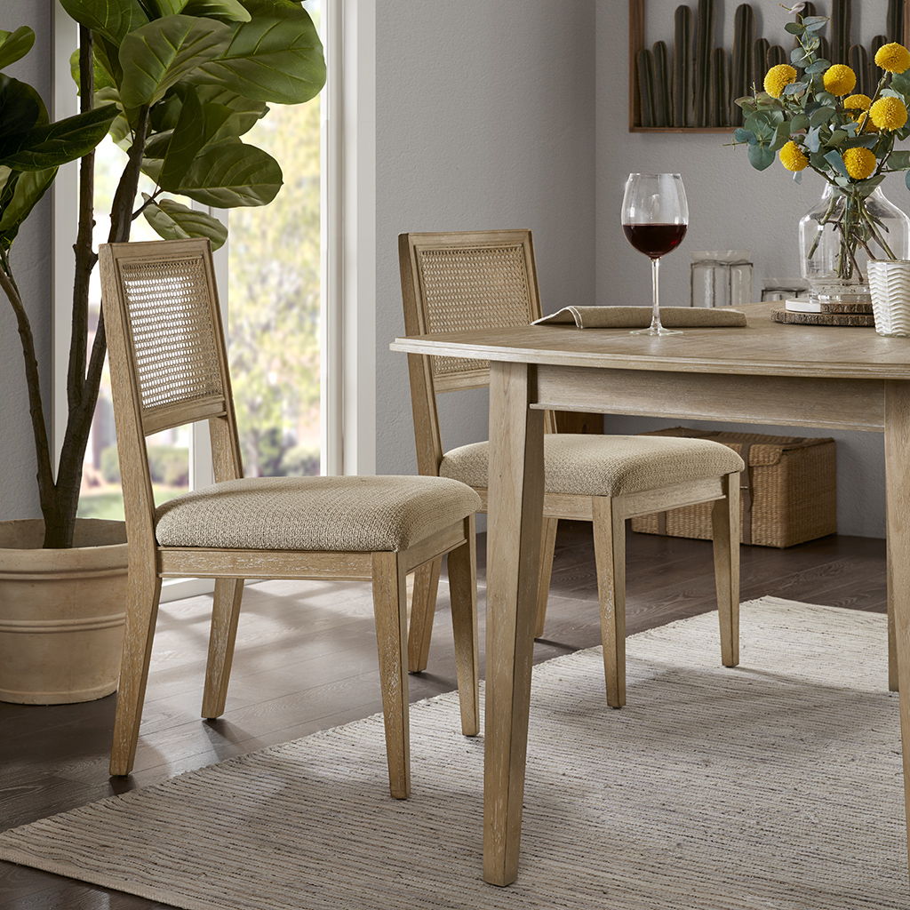 Kelly - Dining Side Chair (Set of 2) - Light Brown INK+IVY