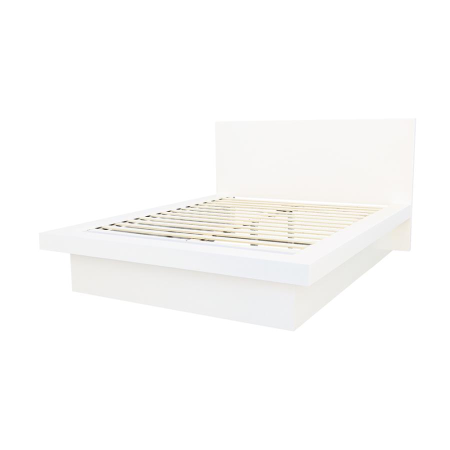 Jessica - Wood LED Panel Bed CoasterEssence