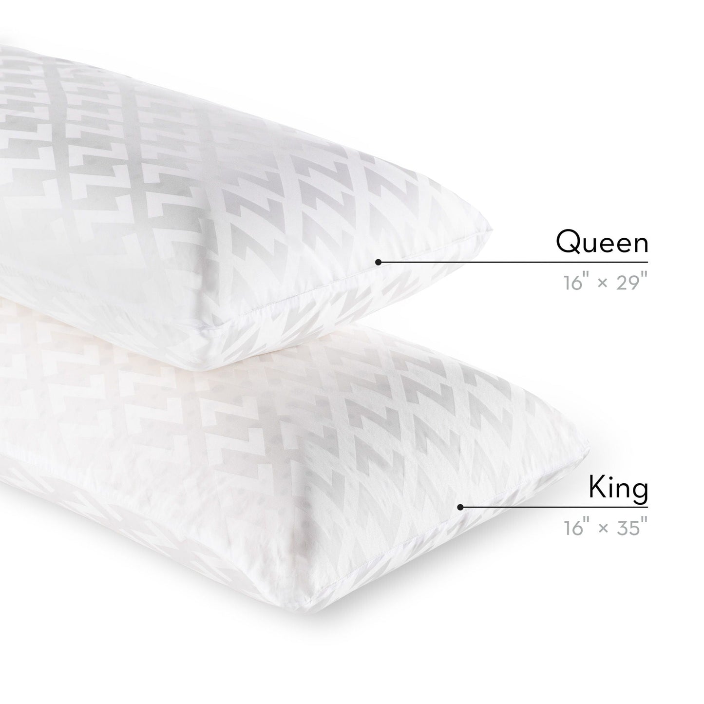 Zoned Dough + Bamboo Charcoal - Pillow Malouf
