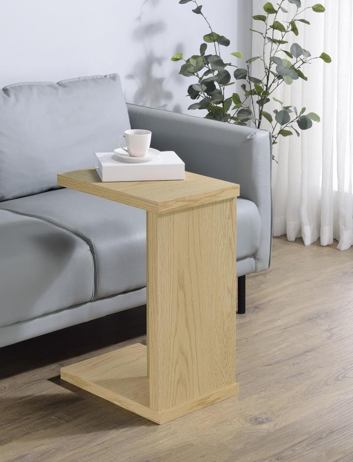 Clower - Engineered Wood C-Shaped Sofa Side Table Coaster Fine Furniture