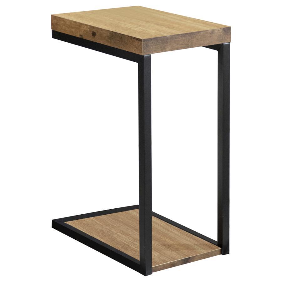 Beck - Engineered Wood C-Shape Sofa Side Table CoasterEveryday