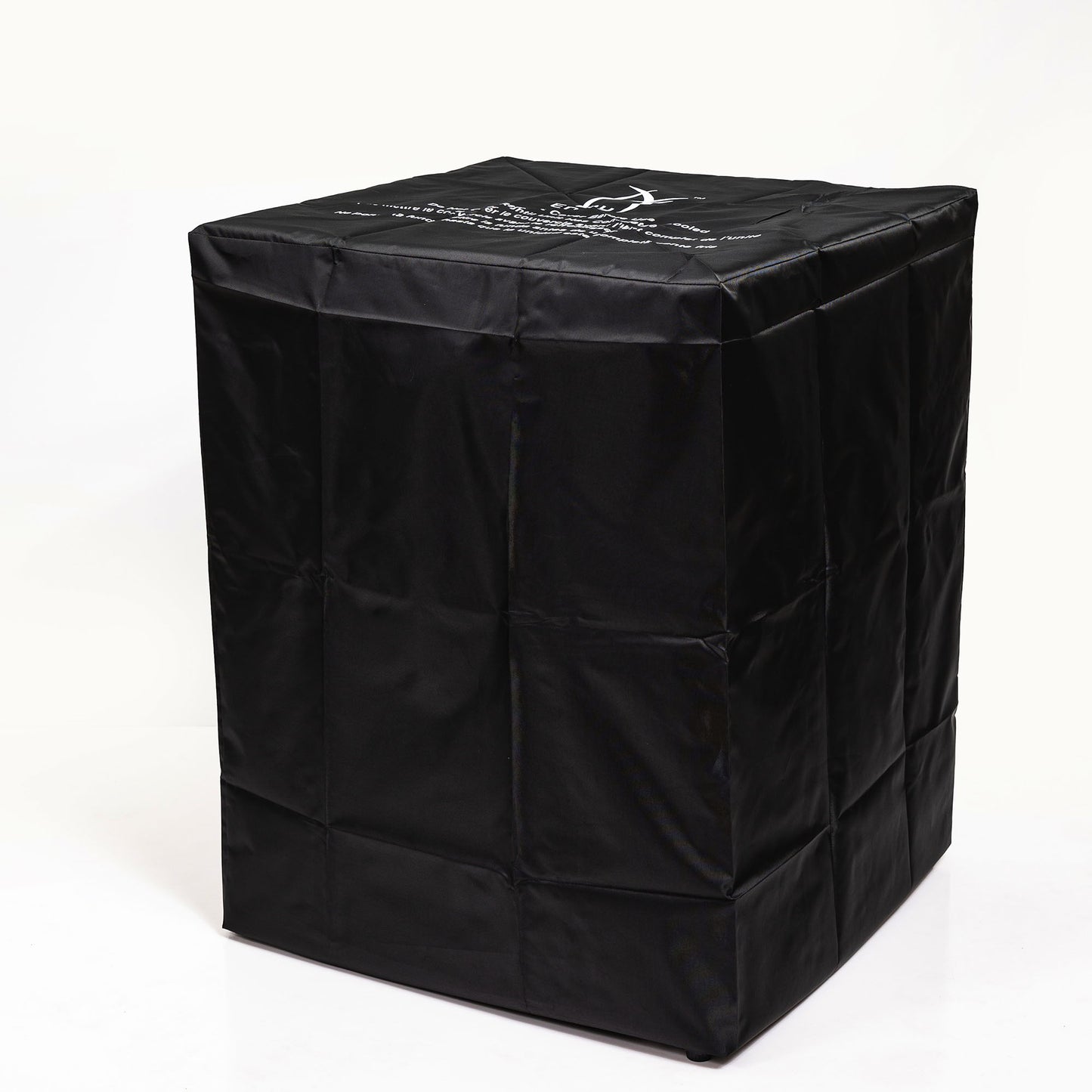 Propane Gas Square Fire Pit, Tile Tabletop With Beautiful Wicker Base For Outside Home Essentials