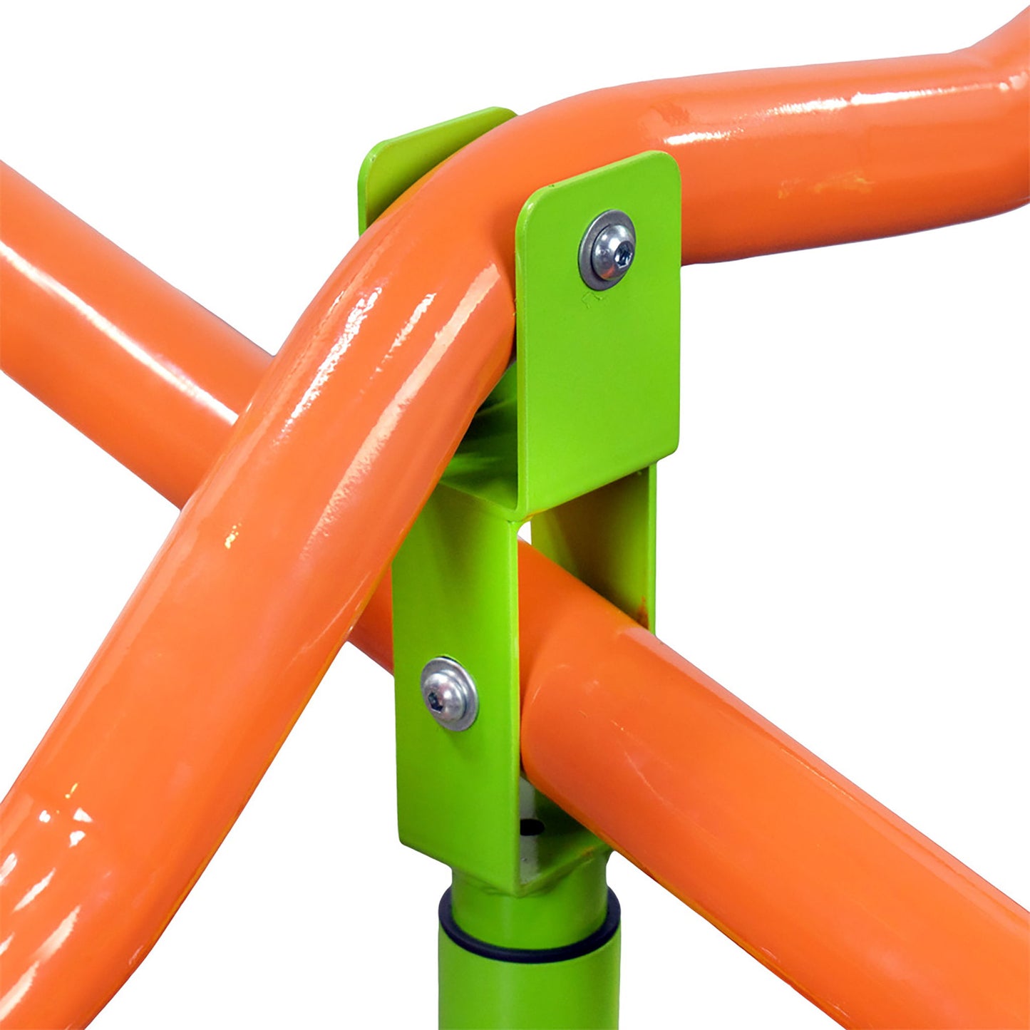 Xss004 Outdoor Playground Four Seats Seesaw For Kids 360 Degree Rotating Sturdy Plastic Seat Seesaw For Kids Seesaw For Kids Age 3+ - Green / Blue Daily Nest