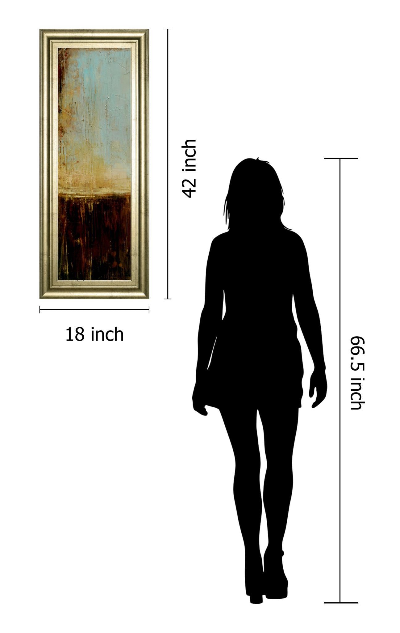 18x42 Flying Without Wings I By Erin Ashley - Dark Brown Classy Living