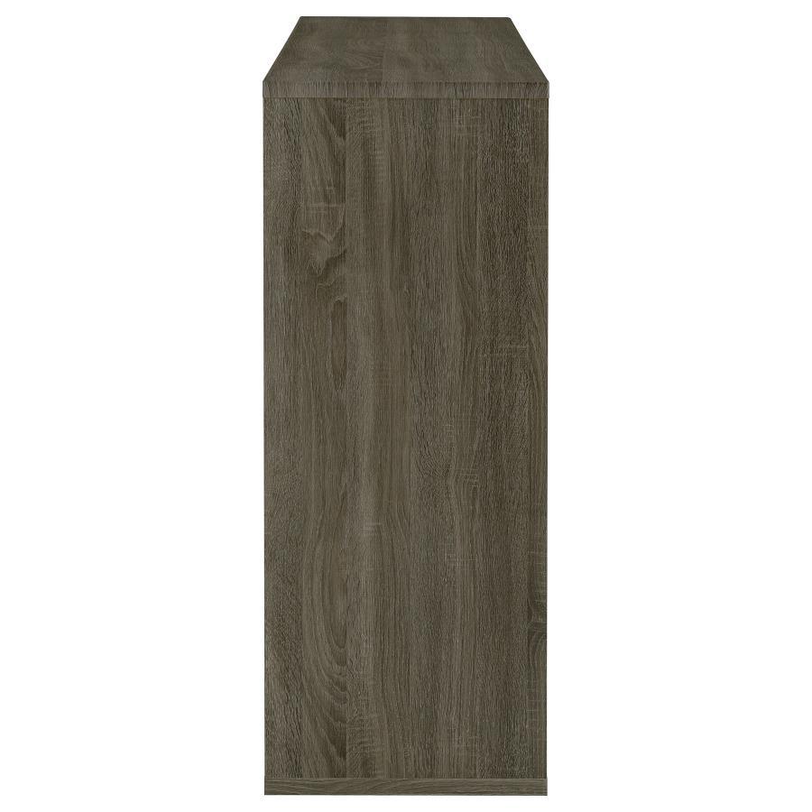 Prescott - Rectangular 2-Shelf Bar Unit CoasterEssence