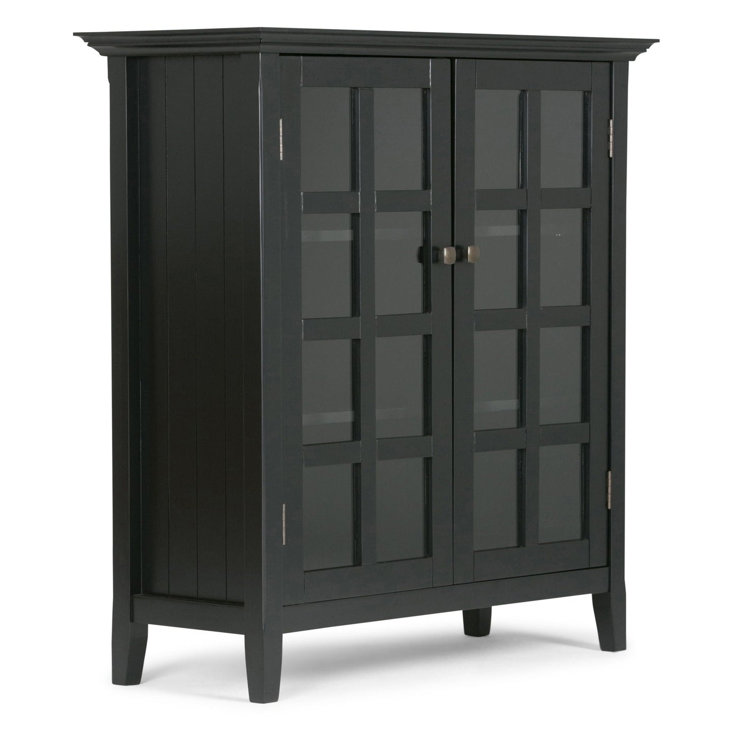 Acadian - Medium Storage Cabinet, Handcrafted Simpli-Home