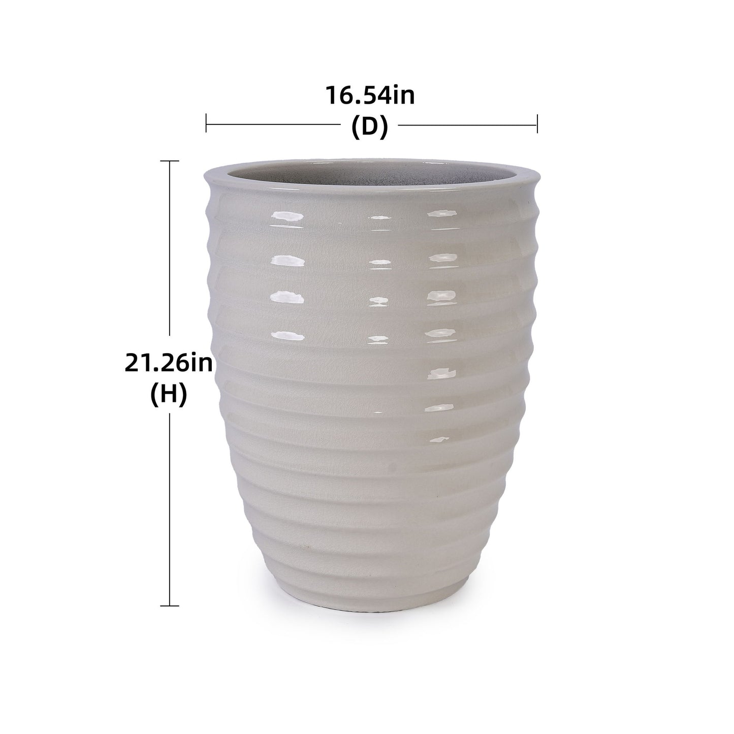 Flowerpot, Planter For Patio, Garden, Windowsill Daily Nest