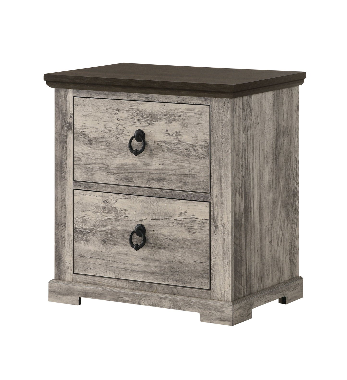 Ella-Mae - Nightstand - Gray Crown Mark