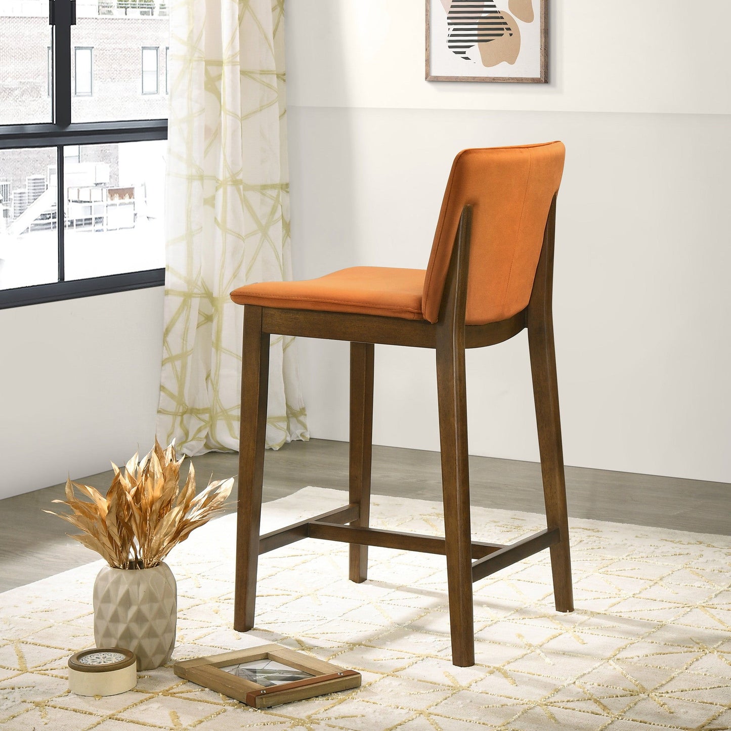 Shannon - Mid-Century Design Counter Chair Ashcroft Furniture