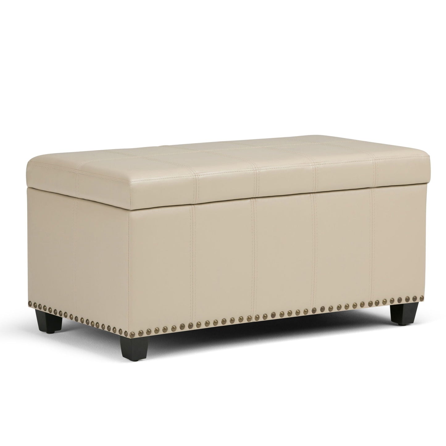 Amelia - Transitional Storage Ottoman Bench Simpli-Home