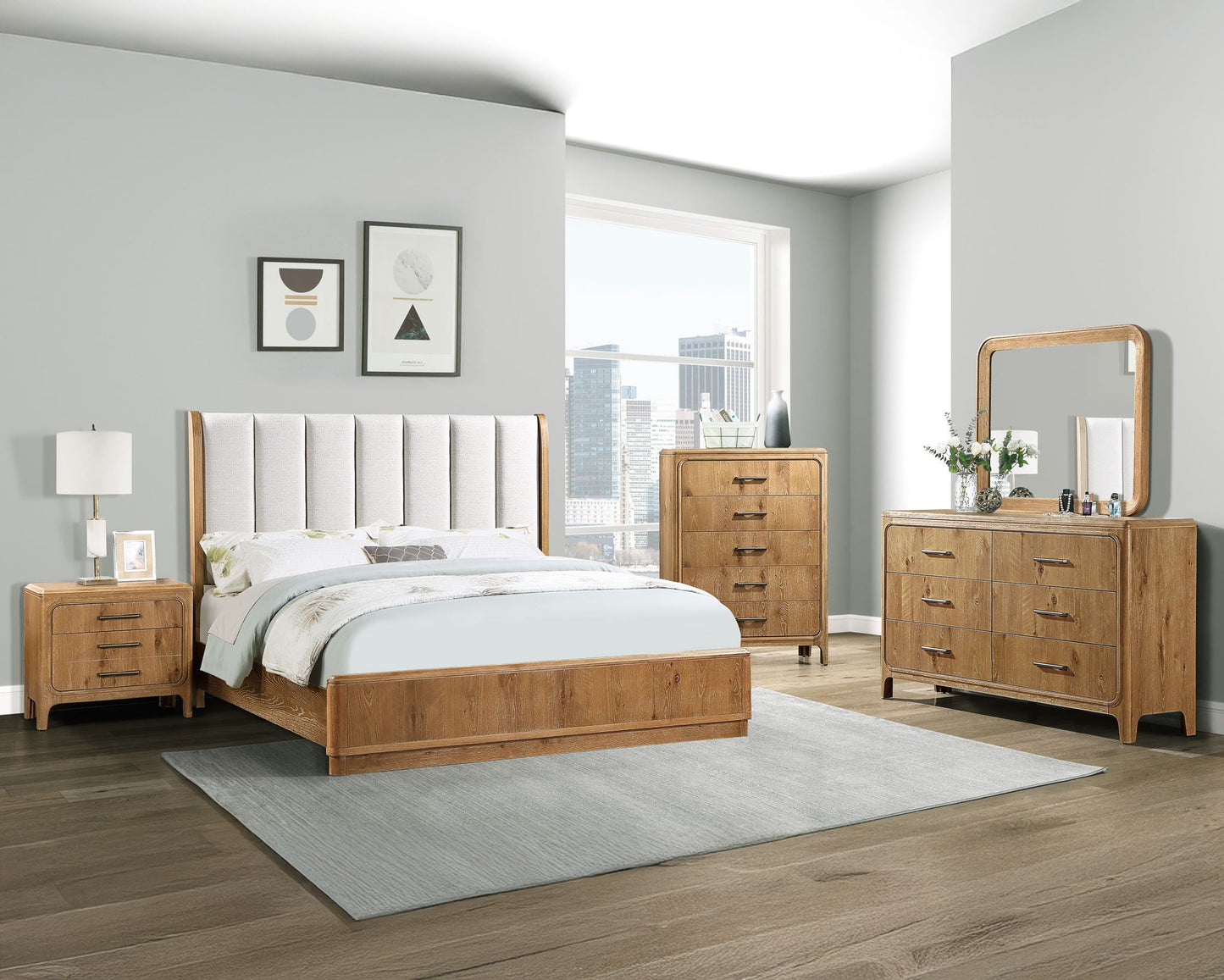 Westcott - Chest - Cerused Natural Crown Mark