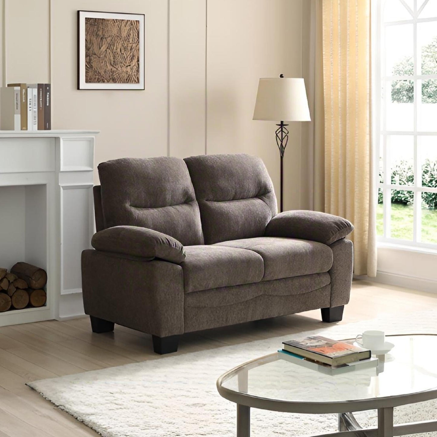 Summerton - Loveseat With Pillow Top Arms And Removable Back Glory Furniture