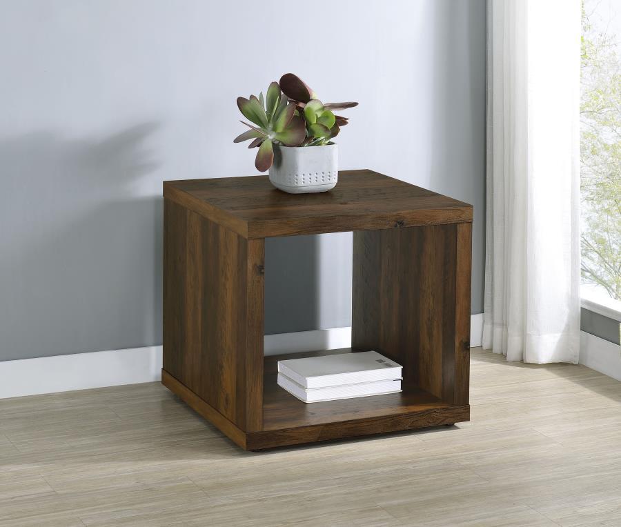 Frisco - Square Engineered Wood Side End Table CoasterEveryday
