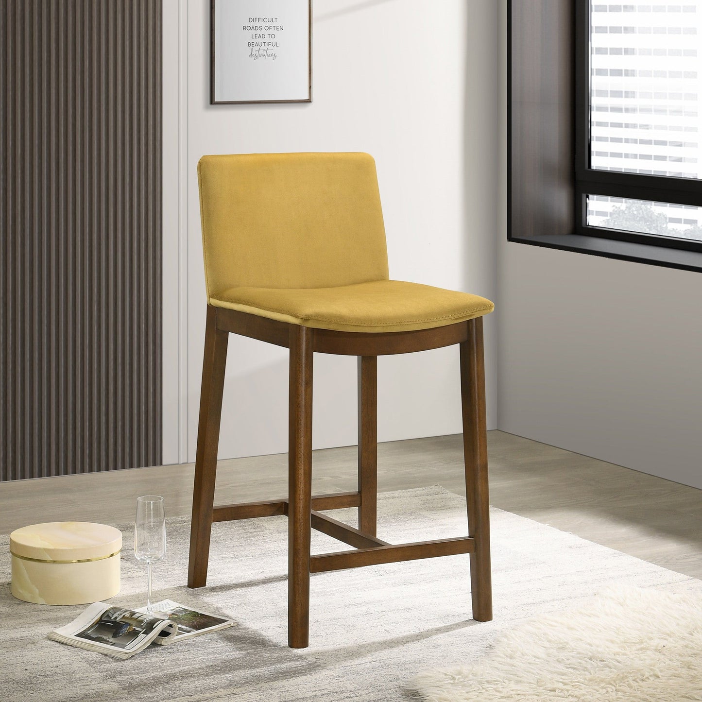 Shannon - Mid-Century Design Counter Chair Ashcroft Furniture