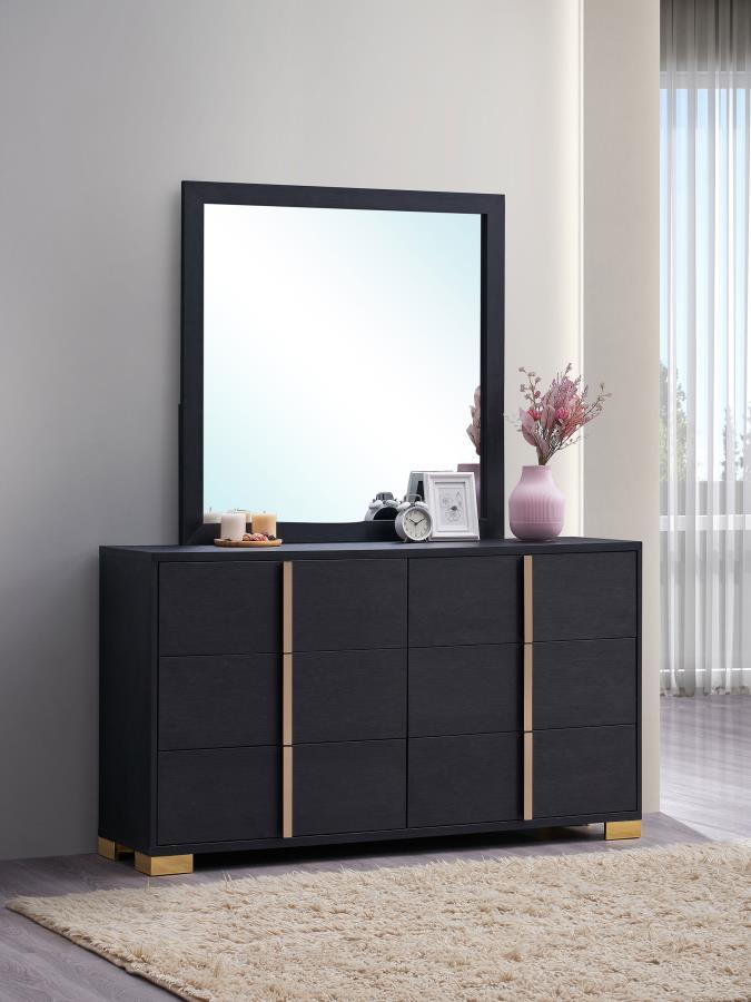 Marceline - 6-Drawer Dresser With Mirror Coaster Fine Furniture