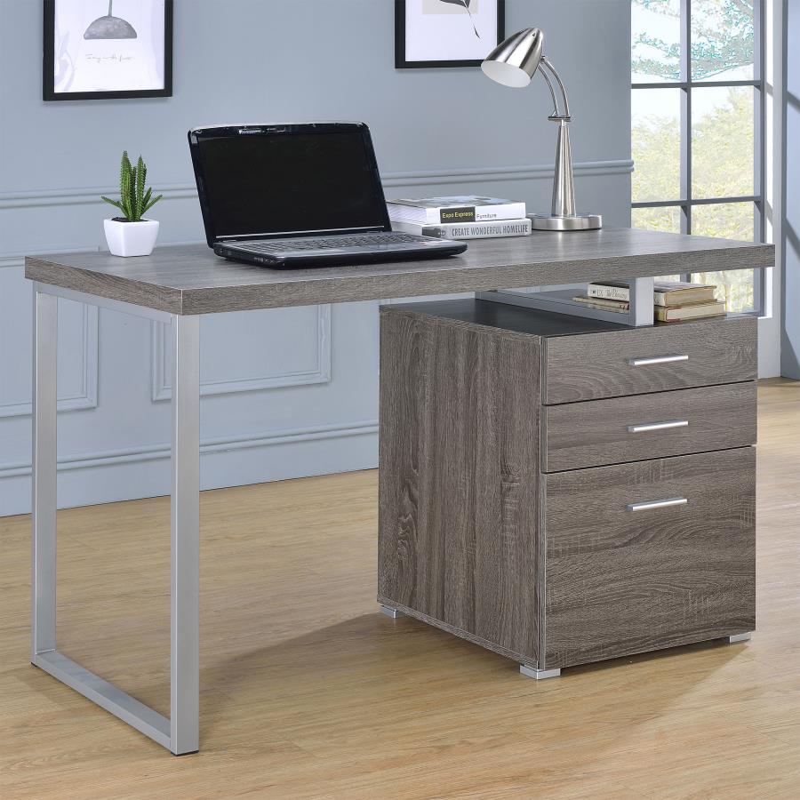 Brennan - 3-Drawer Office Computer Desk CoasterEveryday