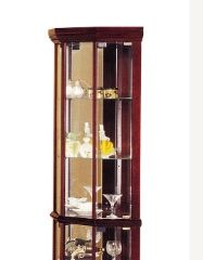 Huxley - Curio Cabinet (Corner) - Cherry Acme
