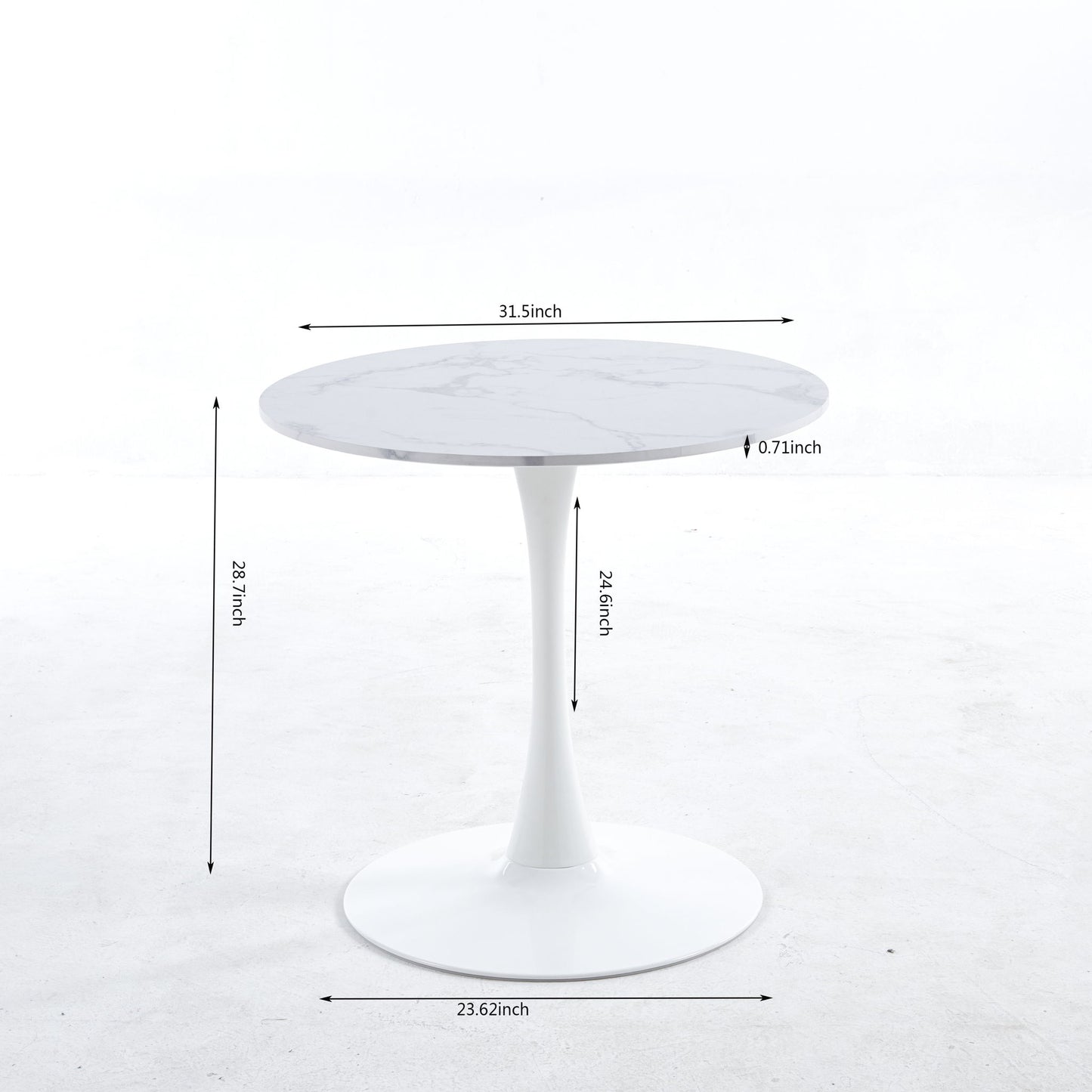Tulip Special Dining Table, MDF Dining Table Home Essentials