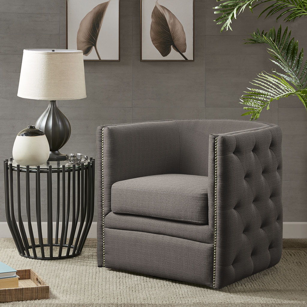Capstone - Swivel Chair - Taupe Madison Park