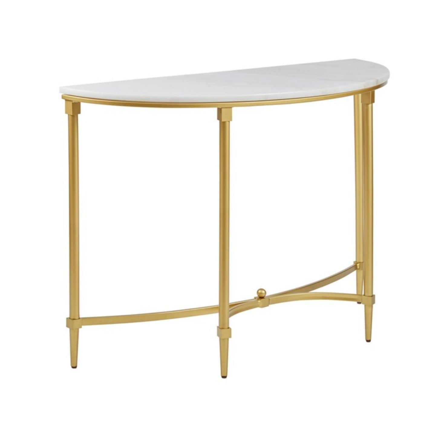 Bordeaux - Console Table - White / Gold JLA