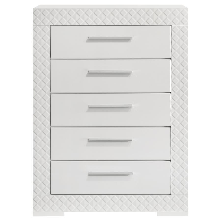 Ives - 5-Drawer Bedroom Chest Coaster Fine Furniture