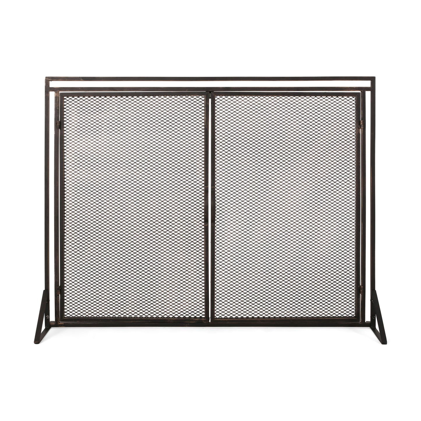 Samantha - Iron Fireplace Screen 2 Door Design Noble House