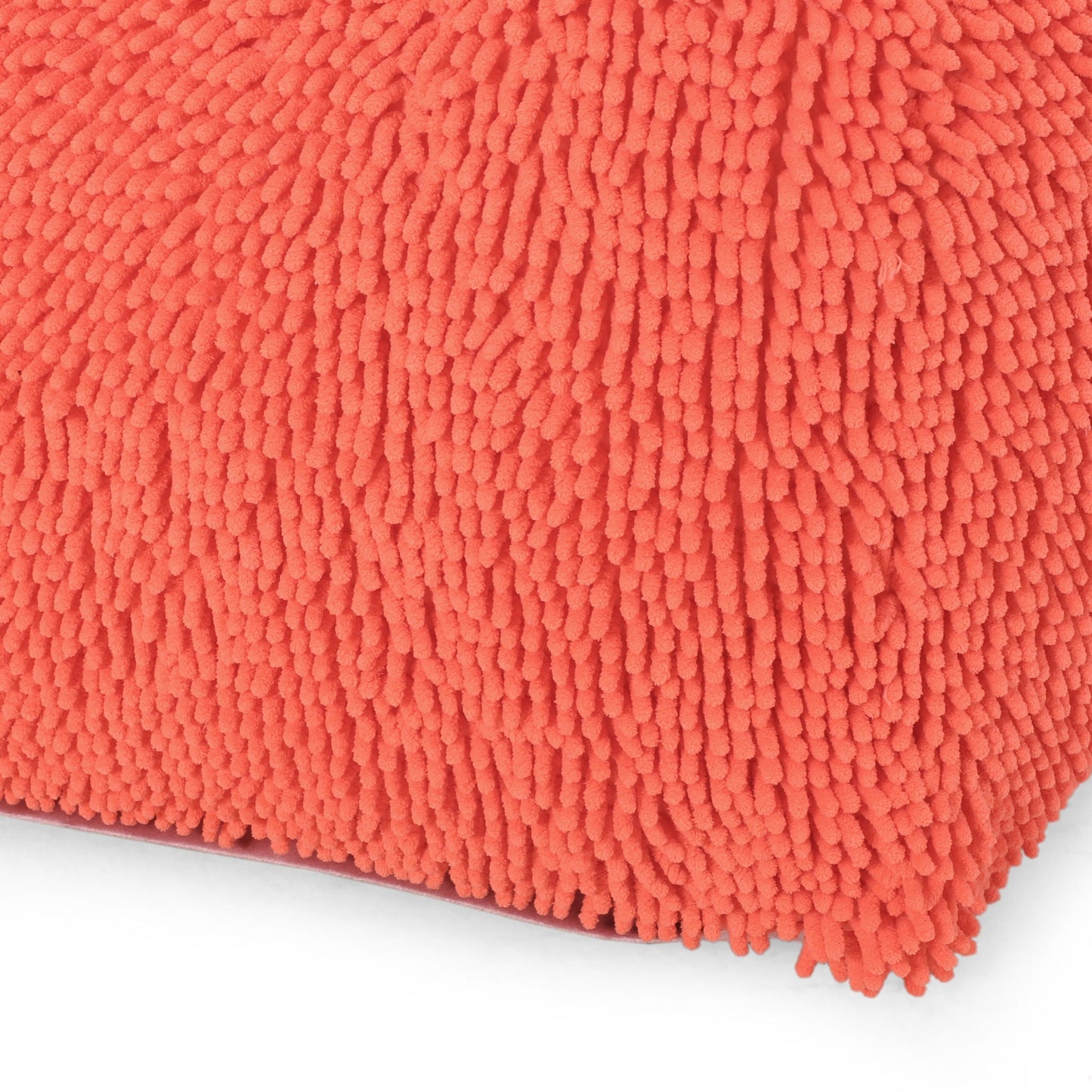 Spongy Microfiber Square Pouf Soft Seating Home Essentials