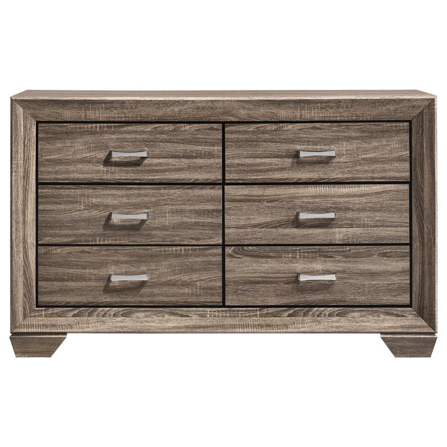 Kauffman - 6-Drawer Dresser CoasterEveryday