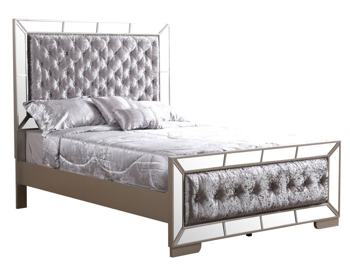 Stylish Contemporary Bed With Minimalist Design Glory Furniture