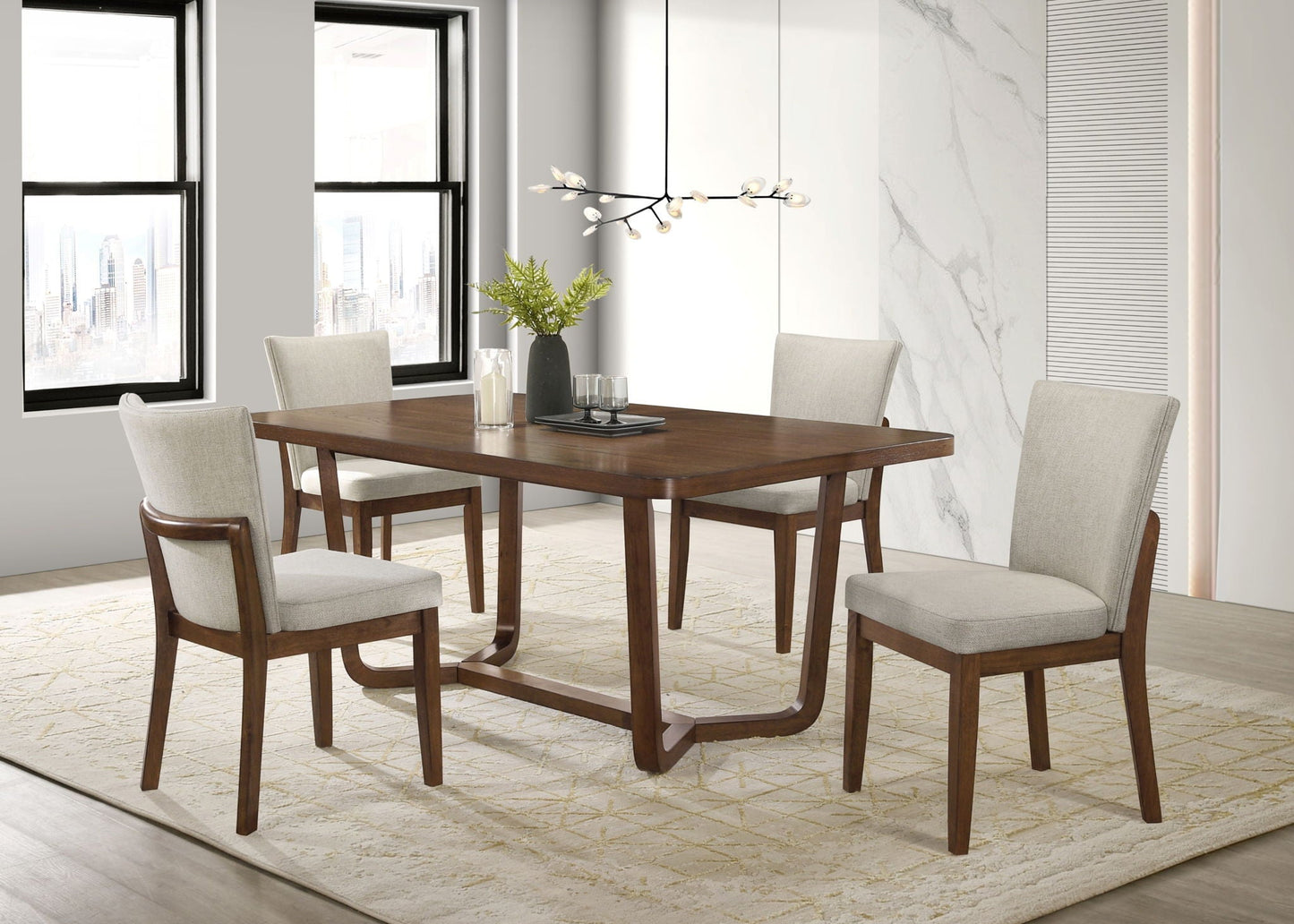 Salerno - Wood Dining Room Set Crown Mark
