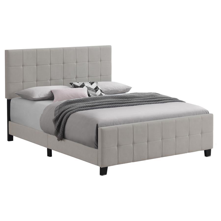 Fairfield - Upholstered Panel Bed CoasterEssence