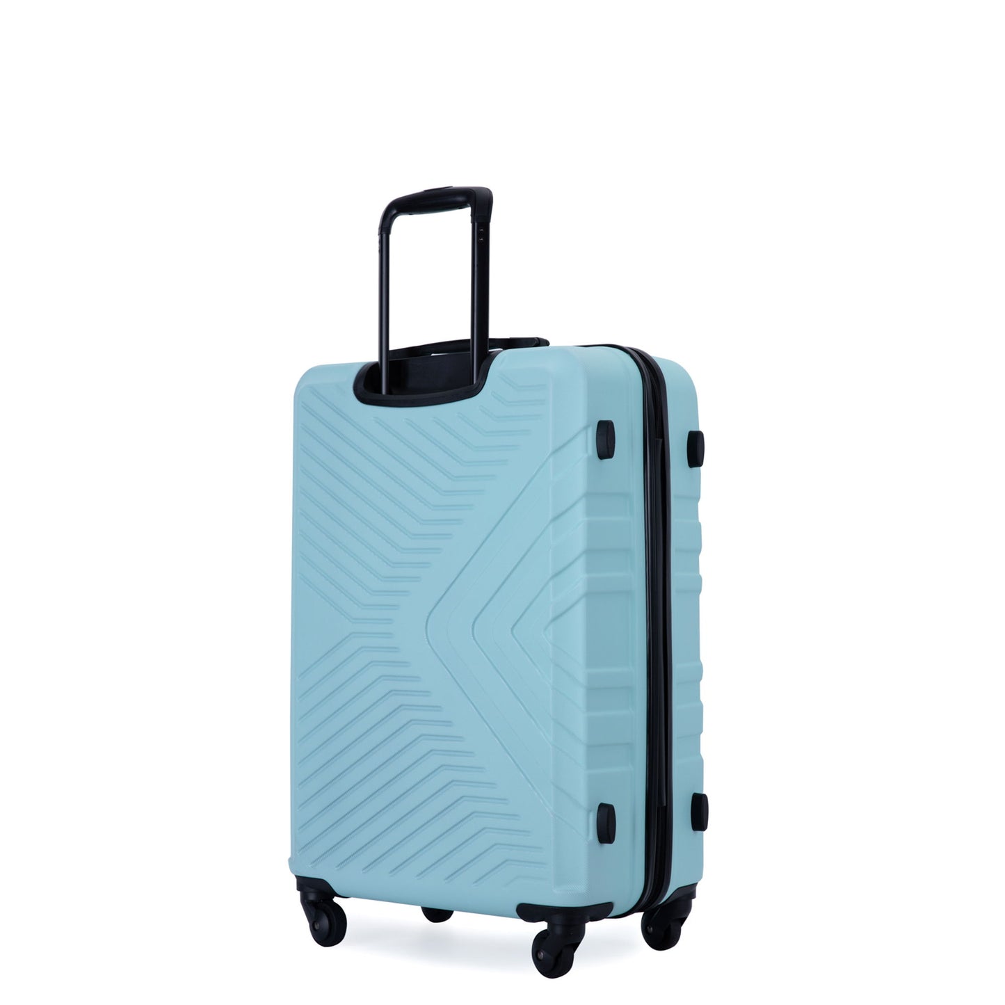3 Piece Luggage Sets Lightweight Suitcase With Two Hooks, Spinner Wheels, Tsa Lock, Durable Hard Shell Daily Nest